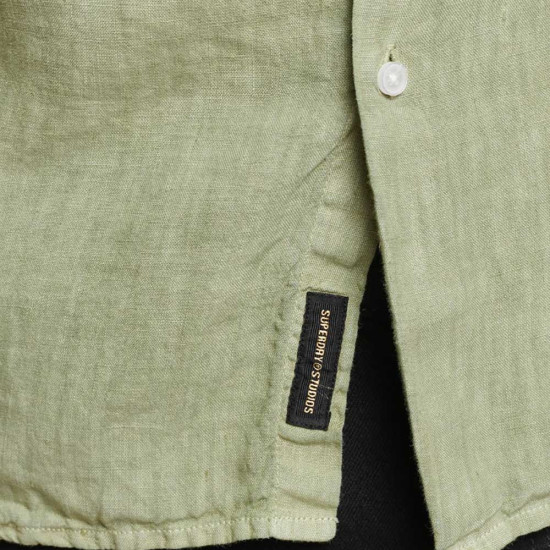 Superdry Ανδρικό πουκάμισο Casual Linen Long Sleeve Shirt